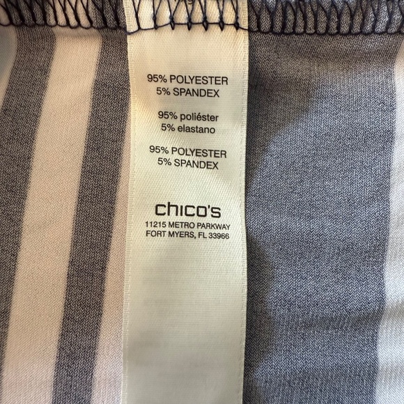 BUY 2 ITEMS & GET 1 FREE: Chico’s 3/4 sleeve Tunic Top Sz XL (16) - Picture 8 of 9